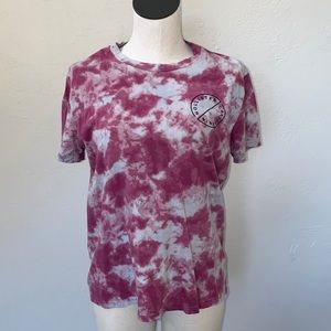 Pink rye dye Hollister T-shirt